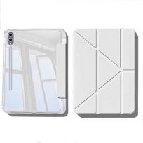 For Samsung Tab S10 Lite S11 S9 S10 FE S7 S8 Plus S9 FE S7 FE A11 + A9 Plus Lite 8.7 S6 Lite S10 FE Plus 13.1 Smart Cover Case Tab A9 8.7 inch balta