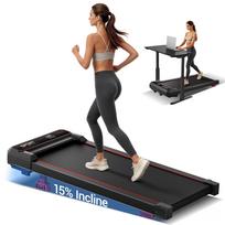 ROBORE U19 Treadmill for Home with 15% Incline, 8 KM/H Walking Pad, Max Load 120 KG