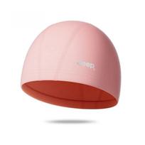 Jeep Fabric Swimming Cap, Large Size, Hair-Friendly, Pink rožinė