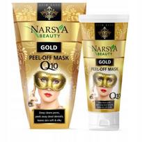 Maska do twarzy peel off. oczyszczająca z q10 i bawełną 100ml