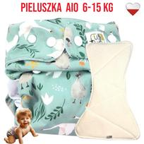 Pieluszka wielorazowa aio kieszonka bambus brzydkie kaczatko  nappime