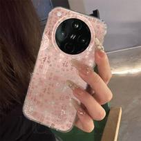 Shockproof Silicone Phone Case OPPO Find X8 Pro X7 X6 Full Cover Cartoon Pink White Design OPPO Find X8