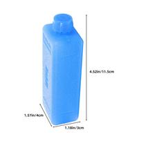 1Pcs Ice Pack Air Conditioner Cooling Gel Box Reusable for Cooler Bags Lunch Boxes Efficient Cooling Ice Packs mėlyna
