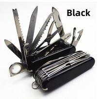 11 in 1 Stainless Steel Folding Pocket Tool Multifunctional Screwdriver Pliers for Outdoor Camping Repair Emergency Daily Use