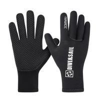 3mm Neoprene Diving Gloves Surfing Snorkeling Scuba Swimming Water Sports Protection Anti-Slip Warm Thermal Small