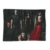 The Vampire Diaries Damon Salvatore Blankets Soft Warm Flannel Throw Blanket Bedding for Bed Living room Picnic Travel Home Sofa Size: 75*100cm, Weight: 230 GSM