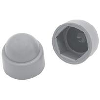 Nakładka na śruby m12, klucz 19mm, szary, 50 sztuk