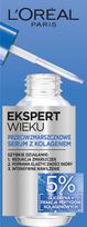 Loreal ekspert wieku przeciwzmarszczkowe serum z kolagenem 5% gliceryna+frakcje peptydów kolagenowych 30ml