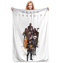 Bridge Baby on Board Death Stranding Blankets Super Soft Flannel Sofa Throw Blanket for Bedroom Office Throws Bedspread Quilt Size: 75*100cm, Weight: 230 GSM