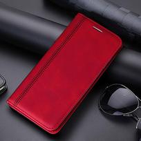 Case For Samsung Galaxy A53 A33 A23 4G 5G Matte Leather Wallet Book Phone Cases For Samsung Galaxy M23 M13 M32 4G 5G Flip Stand Holder Soft Cover Samsung Galaxy A23 4G raudona