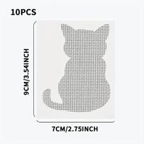 10/20pcs-Window Screen Repair Subsidy Window Screen Stickers Self-adhesive Window Screen Patch Broken Holes Repair Subsidy