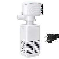 3 in 1 Aquarium Filter Pump Energy Efficient Silent Operation Water Filter Pump Adjustable Flow Built-in Filter