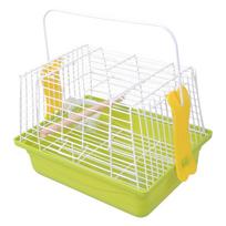 Ventilated Parrots Cage For Travel With Secure Locking Mechanism And Iron Wire Construction 1