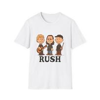 Minkšti medvilniniai marškinėliai. Rush, Žemės riešutai Unisex marškinėliai M brown