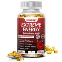 Vitamin B12, Red Ginseng, Macagen, 120 Capsules Dietary Supplement 120 Capsules