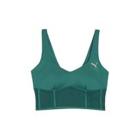 Puma/Puma Women's Pamela Reif Co-Branded Solid Color Casual Slim Sports Bra 525143 XS