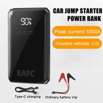 4000/2000 /1000A/ Car Boost Jump Starter Battery Portable Power Bank Booster Emergency Auto 12V Starting Device Petrol Diesel 1000A Ordinary Clip