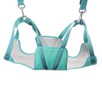 Thick Fabric Nail Trimming Sling Blue Tone Pet Care Helper Kit Pet Grooming Hammock  Pet Salon Use M