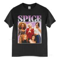 90s Retro Pop Group Spice Girls T-Shirt S