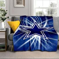 Dallas Cowboys  Portable Blanket/Soft Blanket Bedding Blanket Suitable for Travel Camping Living Rooms Offices Sofas Fan Gifts 75x90cm