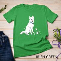 cute white Siberian Husky - sweet white Snow dog T-Shirt Unisex T-shirt 4 S