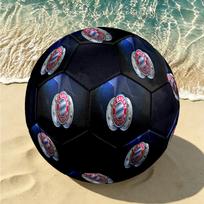 1pc Bayern Munich Crest Standard Size 5 Soccer ball, Durable game Soccer Ball for School Park Training & Daily Entertainment zq71430 Size 5