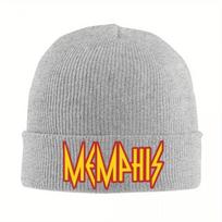 New Memphis Beanie Hats Rocks Bonnet Hats Unisex Women YK Cool Outdoor Skullies Beanies Autumn Graphic Thermal Elastic Caps
