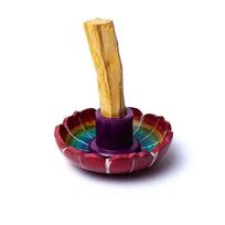Px2059 palo santo incense burner lotus 10x3cm 215g