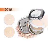 BOB matte double-layer powder, setting makeup, replenishing makeup, oil control, long-lasting concealer, moisturizing, brightening, wet and dry use 20g