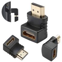 Adapter kątowy 90° stopni hdmi żeńskie - hdmi męskie