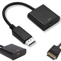 Adapter z displayport do hdmi konwerter kabel przejściówka dp fhd złączka