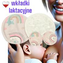 Wkładki laktacyjne pul bambus tęcza wkładki laktacyjne nappime