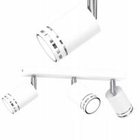 Plafon sufitowy biały chrom ruchomy led gx53 polska lampa spot reflektor