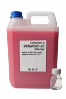Labai lankstus silikonas formoms rtv-2 sielastisch-25 a sh 5 kg