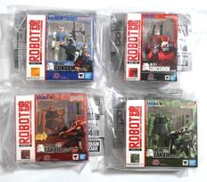 Mobile Suit Gundam ROBOT Spirits Miniature Collection 4set Capsule Toy JP
