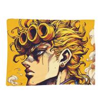 Anime JOJO HD ART Blankets Soft Warm Flannel Throw Blanket Plush for Bed Living room Picnic Travel Home Couch Size: 75*100cm, Weight: 230 GSM