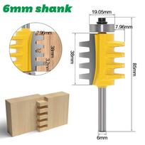 8-handle High-grade Taper Tenon Cutter Plank Cutter Finger Cutter Opener Milling Cutter Woodworking Milling Cutter