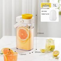 Portable Cold Brew Coffee & Tea Pitcher - Large Capacity Refrigerator-Ready