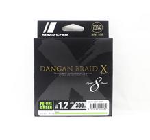 Major Craft Dangan Braid X Line X8 300m P.E 1.2 Green DBX8-300/1.2GR (2484) žalia