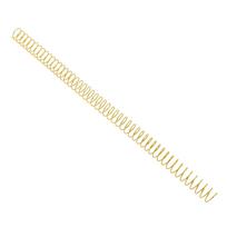 100Pcs Spiral Binding Coils Iron Dia 14.3mm 9Celsius16in 48 Teeth 4:1 Ratio 115 Sheet Capacity for   Paper