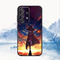 Megumin Anime K-KonoSubaS Phone Case For Samsung S25,S24,S21,S22,S23,S30,Ultra,S20,Plus,Fe,Lite,Note,10,9,5G Black Cover Samsung S20ULTRA5G
