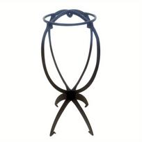 1pc Wig Stand Holder Portable Collapsible Wig Head Stands Plastic Wig Hat Stands Portable Folding Wig Hat Stand for All Wigs juoda