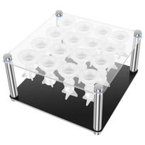 1 Set Resin Chess Set Mold DIY 3D Silicone Chess Molds Kit with 1 Chess Piece Holder 16 Pcs 3D Chess Molds for DIY Board Game M
