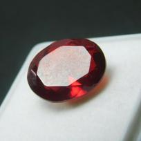 CERTIFIED 7.23 Carat Natural Ruby Loose Gemstone Burma Pigeon Red Oval Cut 14 mm approx raudona