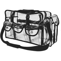 Women Cosmetic Bag Girls Large Makeup Bag Travel Toiletry Case Beach Bag PVC Transparent Bag Zipper Cosmetic Organizer 1