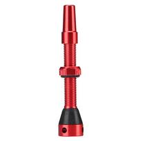 Metal for Road Bike MTB Cycling Tubeless Air Valve Valve Stem Valve Nozzle Vacuum Nozzle raudona