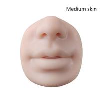 Microblading Reusable 5D Silicone Practice Nose Lips Skin For Pmu Beginner Training Tattoo Permanent Makeup
