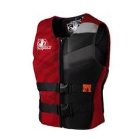 Adult Life Vest Buoyancy Aid Boating Kayaking Sea Fishing Swimming Surfing Ocean Safety Small raudona