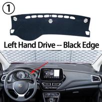 Car Dashboard Cover Avoid Light Pad Instrument Panel Mat Case Carpets for Suzuki SX4 S-Cross MK3 2022 2023 2024 Left Hand Black