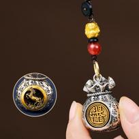 Vintage Cupronickel lydinio piniginė raktų pakabukas vyriškas Fortune automobilio raktų pakabukas moteriškas kuprinės žavesys Lucky Jewelry Horse